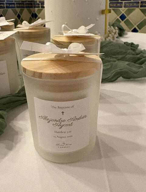 What begins in stillness—reading, reflecting, and seeking Him—becomes something you can feel. Each Blessed Home Candle is thoughtfully hand-poured with clean, high-end ingredients to bring a sense of calm, clarity, and sacred warmth into your everyday mome